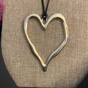 Elegant Gold Heart Pendant Necklace